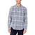 Lucky Brand Long Sleeve Clean 2 Pocket Workwear Shirt, Blue Plaid, S
