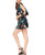 Bar 3 Women's Swimwear Brand Short Sleeve Chinc Tunic Swim Cover-Up, Multi//Rose Garden, S
