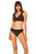 Bleu Rod Beattie Women's Sarong Twisted Banded Hipster Bikini Bottom Scarlet 6