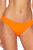 Becca by Rebecca Virtue Women's American Tab Side Hipster Bikini Bottom Atomic Tangerine S