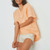 Lunya Women's Cool Cotton Every Body Oversized Tee, Orange, L/XL