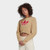Adidas Women's Original Sweatshirt, Beige Tone, Medium