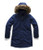 The North Face Girl's Arctic Swirl Down Jacket, Montague Blue, X-Small