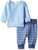 Hanes baby-girls Ultimate Flexy Adjustable Fit Jogger Sweatshirt Layette Set