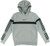 Adidas Itasca PO Boys Active Hoodies, Grey/Black, Medium