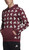 Adidas All Over Print Fleece Hoodie Casual, Victory Crimson, XLT