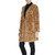 M Missoni Faux Fur Camel Wool Coat, Brown, 38