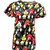 Holiday Printed Christmas Scrubs, Halloween Printed Uniform Tops
