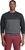 IZOD Men's Advantage Performance Crewneck Fleece Pullover Sweatshirt, Black Colorblock, Small