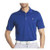 IZOD Men's Performance Golf Grid Polo, Cobalt Blue, X-Large Tall