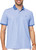 IZOD Mens Solid Advantage Performance Polo Shirt Medium Blue