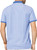 IZOD Mens Solid Advantage Performance Polo Shirt Medium Blue