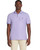 IZOD Mens Solid Advantage SportFlex Performance Polo Shirt, Lavender, Medium