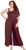 R&M Richards Asymmetric Jumpsuit with Sequined Overlay