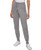 Calvin Klein Women's Metallic Side Stripe Sweater Jogger Pants, Grey, 0X