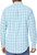 IZOD Men's Advantage Performance Long Sleeve Stretch Shirt, Bachelor Button Classic Plaid, Small