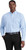 IZOD Men's Big & Tall Big Advantage Performance Plaid Long Sleeve Stretch Button Down Shirt, Blue Revival, 5X-Large Tall