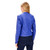 Desigual Women's Nath Faux Leather Jacket Style, Royal Blue, 38