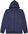 IZOD Men's Nauset Light Full Zip Hoodie Sweatshirt, Peacoat, Small