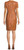 Calvin Klein Faux Leather Pencil Dress, Honey, 8
