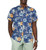 IZOD Men's Button Down Short Sleeve Shirt, Poseidon, 4X-Large Tall