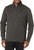 IZOD Men's Advantage Performance Quarter Zip Sweater Fleece Solid Pullover, Anthracite Heather, 2XL