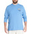 IZOD Men's Long Sleeve Saltwater Graphic T-Shirt, Blue Revival, 3X-Large Tall