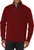 IZOD Men's Advantage Performance Quarter Zip Sweater Fleece Solid Pullover, Port Royale Heather, X-Large