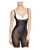 Spanx FS6815 Haute Contour Open-Bust Mid-Thigh Bodysuit Black Medium