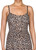 hanky panky Leopard Bare Basic Cami, Brown/Black Leopard, Medium