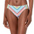 La Blanca Women's Side Shirred Hipster Bikini Swimsuit Top Swimwear, red//Tahitian Stripe, 16