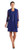 R&M Richards Shift Dress and Jacket Set with Textured Detail and Sheer Inserts