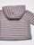 Hanes, Zippin Soft 4-way Stretch Fleece Hoodie, Babies and Toddlers, Steel/Pink Stripe, 0-6 Months
