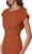 Calvin Klein Women's Sheeth Empire Dress, Almond, 10