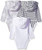 Hanes Baby Long Sleeve, Ultimate Bodysuit Hoodie Boys & Girls, 3-Pack