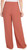 Hilary Radley Women's Wide Leg Crinkle Pants with Elastic Waistband, Red, Small
