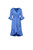 Adrianna Papell Women's Satin Faux Wrap Dress, Precious Peri, 16