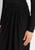 Lauren Ralph Lauren Ruched Stretch Jersey Surplice Dress, Black, 4
