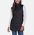 Weatherproof Women's Weathercast Quilted Long Puffer Vest Coat, Black, 2X- Large