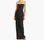 ML Monique Lhuillier Talia Strapless Long Dress, Sweetheart Neck, Black, 4