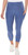 Kirkland Signature Women's Capri Leggings With Pockets, Blue, X-Small