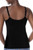 Amoena Women's Valletta Tall Camisole Bra Top, Black, 14