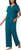 Carole Hochman Midnight Women’s 3-piece Elastic Waistband PJ Set, Teal, Small