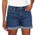 Hudson Los Angeles Mid Rise Premium Denim Short, Dark Blue, 8