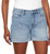 Hudson Los Angeles Mid Rise Premium Denim Short, Light Blue, 10