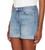 Hudson Los Angeles Mid Rise Premium Denim Short, Light Blue, 10