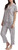 Karen Neuburger Women's Notch Collar 2-Piece Slim Leg Pajama Set, White, Small Karen Neuburger Women's Notch Collar 2-Piece Slim Leg Pajama Set, White, Small