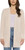 Max & Mia Womens Open-Front Cardigan Casual Sweaters with Pocket, Cream, Large Max & Mia Womens Open-Front Cardigan Casual Sweaters with Pocket, Cream, Large