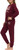 Keith Haring Women's 2 Piece Super Soft Luxurious Fleece Lounge Pajama Set, Burgundy, Medium Keith Haring Women's 2 Piece Super Soft Luxurious Fleece Lounge Pajama Set, Burgundy, Medium
