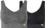 PUMA 2 Pack Seamless Sports Bra Wire Free Pull on, Black & Gray, Small PUMA 2 Pack Seamless Sports Bra Wire Free Pull on, Black & Gray, Small